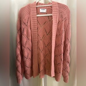 Oversized and cozy Old Navy cardigan